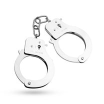 Easytoys Fetish Collection Metalen Handboeien - Zilver