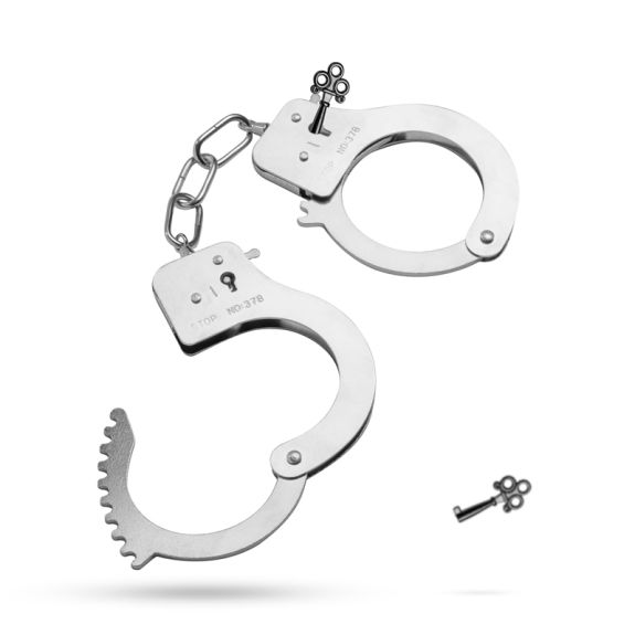 Easytoys Fetish Collection Metalen Handboeien - Zilver