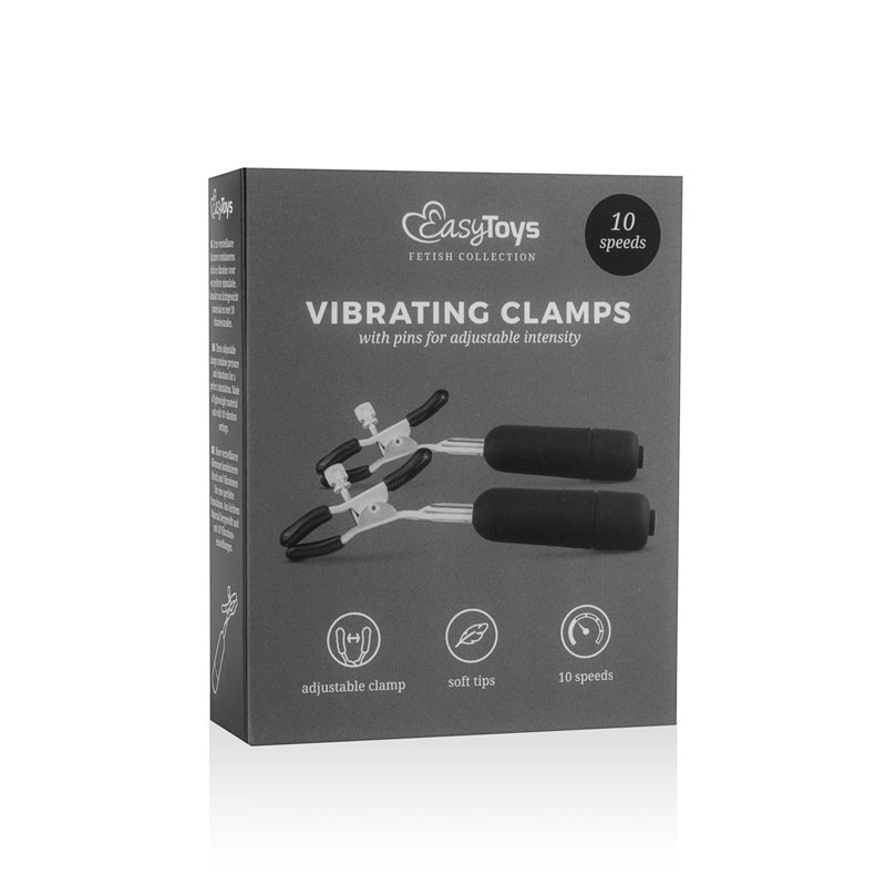 Verstelbare Tepelklemmen Met Bullet Vibrator - afbeelding 5