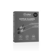 Easytoys Fetish Collection Lange Tepelklemmen Met Kettin