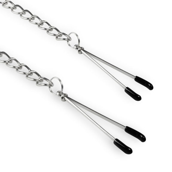 Easytoys Fetish Collection Pincet Tepelklemmen Met Ketti