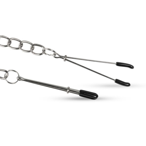 Easytoys Fetish Collection Pincet Tepelklemmen Met Ketti