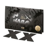 Bijoux Indiscrets Flash Cross Tepelstickers - Zwart
