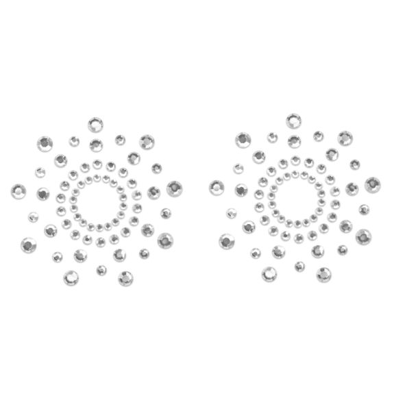 Bijoux Indiscrets Mimi Tepelstickers - Zilver