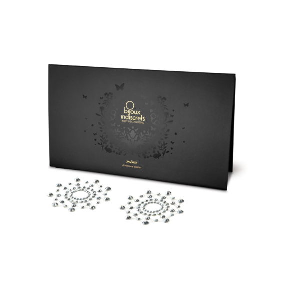 Bijoux Indiscrets Mimi Tepelstickers - Zilver