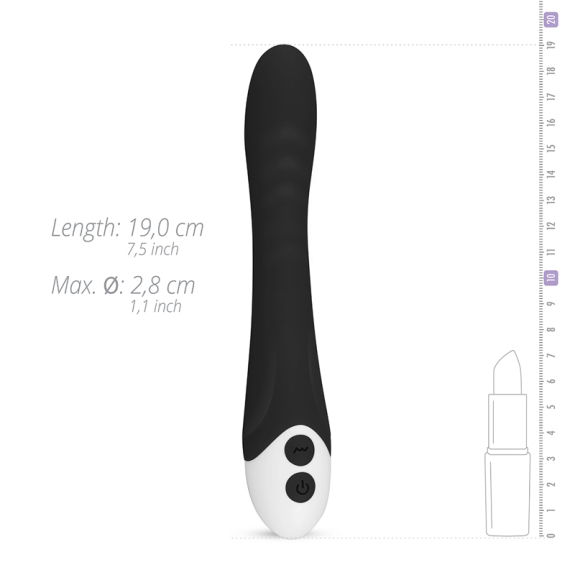 Easytoys Vibe Collection Lunar Vibe Vibrator - Zwart