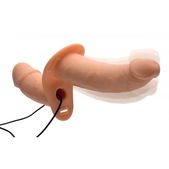 Strap U Power Pegger Dubbele Strap-On Vibrator