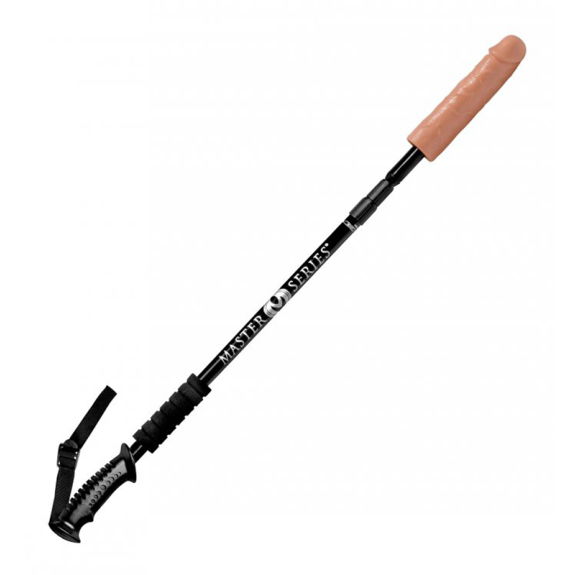 Master Series Dick Stick Uitschuifbare Stok Met Dildo