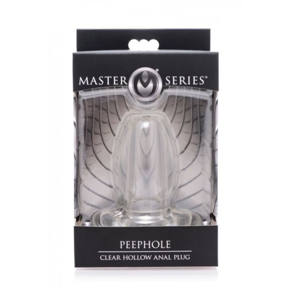 Master Series Peephole - Transparante Buttplug