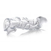 Size Matters Clear Extender Gebogen Penissleeve