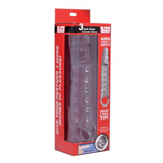 Extender Penissleeve Met Noppen Extender Penissleeve Met Noppen