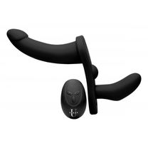 Double Take - Dubbele Vibrerende Strap-On