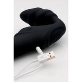 Strap U Pro Rider Strapless Strap-on Vibrator - Zwart