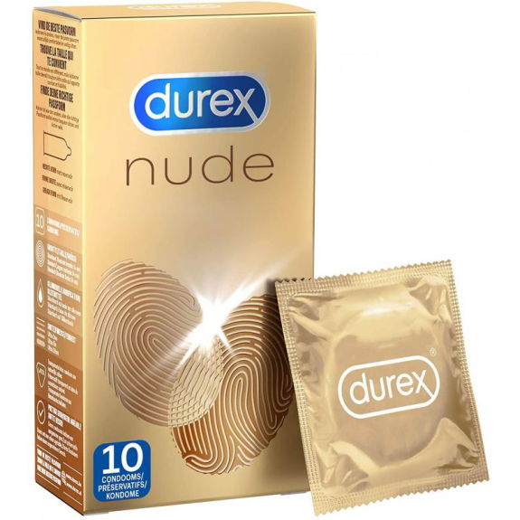 Durex Durex Nude No Latex - 10 Stuks