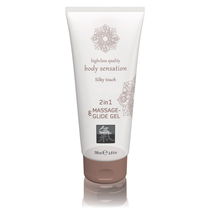 Shiatsu Massage- & Glide Gel 2 in 1 - Silky touch
