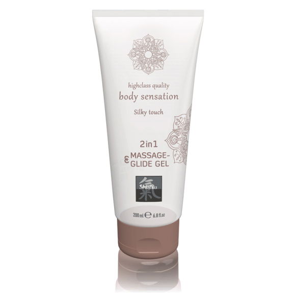 Shiatsu Massage- & Glide Gel 2 in 1 - Silky touch