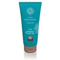 Shiatsu Massage- & Glide Gel 2 in 1 - Amber