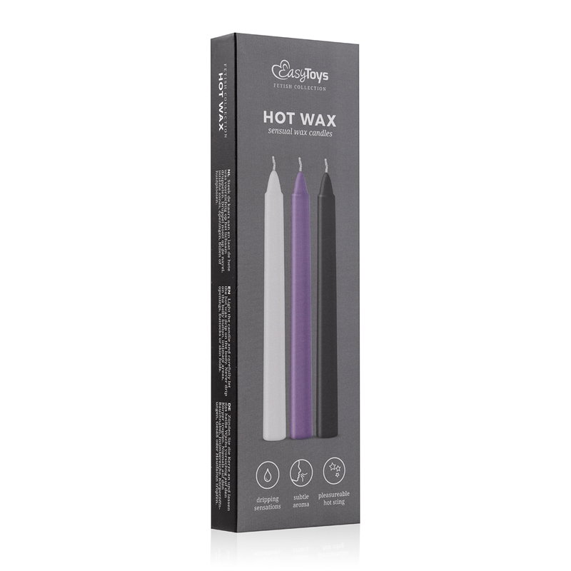 Hot Wax SM Kaarsen - 3 stuks - afbeelding 3