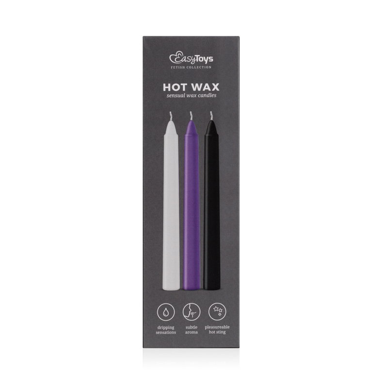 Hot Wax SM Kaarsen - 3 stuks - afbeelding 5