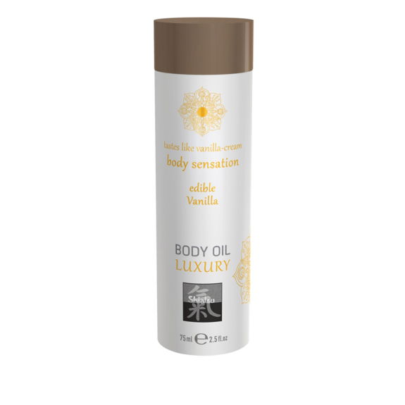 Shiatsu Luxe Eetbare Body Oil - Vanille