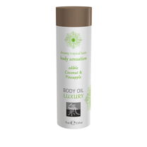 Shiatsu Luxe Eetbare Body Oil - Kokosnoot & Ananas