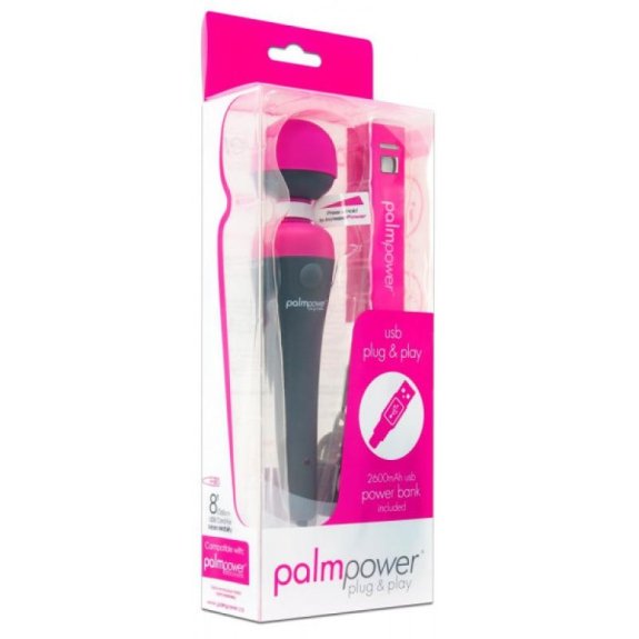 Palm Power Palm Power - Plug & Play Wand Vibrator