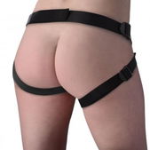 Strap U Seducer Siliconen Dildo Met Harnas - 18 cm