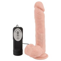 You2Toys Pulserende En Vibrerende Dildo - 21 cm