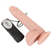 You2Toys Pulserende En Vibrerende Dildo - 21 cm