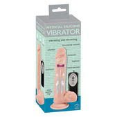 You2Toys Pulserende En Vibrerende Dildo - 21 cm
