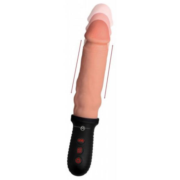 Master Series Automatische Stotende Vibrator Met Handvat Master Series Automatische Stotende Vibrator Met Handvat