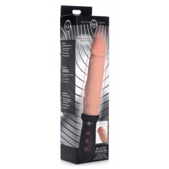 Master Series Automatische Stotende Vibrator Met Handvat Master Series Automatische Stotende Vibrator Met Handvat