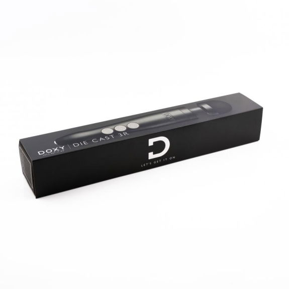 Doxy Doxy Die Cast 3R Wand Vibrator - Black