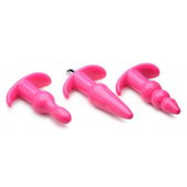 Frisky Thrill Trio Anaal Plug - Set van 3 - Roze