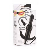 Frisky Bumpy Vibrerende Anaalplug - Zwart