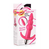 Frisky Bubbling Vibrerende Anaalplug Met Ribbels