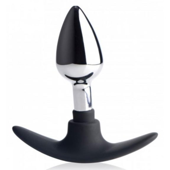 Master Series Dark Invader Anaalplug Metaal - Small