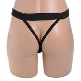 Size Matters Holle Strap-On Siliconen Dildo Met Harnas