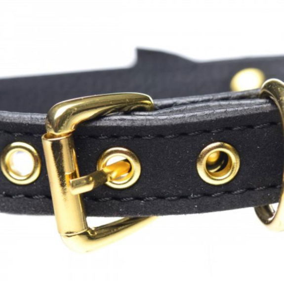 Golden Kitty Collar Met Kattenbelletje Golden Kitty Collar Met Kattenbelletje