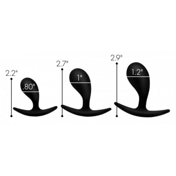 Dark Droplets Gebogen Anaal Trainer Dark Droplets Gebogen Anaal Trainer