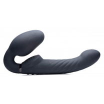 Strap U Swirl Vibrerende Strapless Strap-On - Black