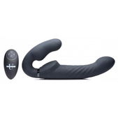 Strap U Swirl Vibrerende Strapless Strap-On - Black