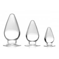 Triple Cones Anaalplug Set van 3