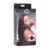 Master Series Opvallende Ball Gag Met Roos