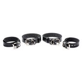 Strict Leather 4-Delige Leren Bondage Harnas Set
