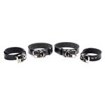 4-Delige Leren Bondage Harnas Set 4-Delige Leren Bondage Harnas Set