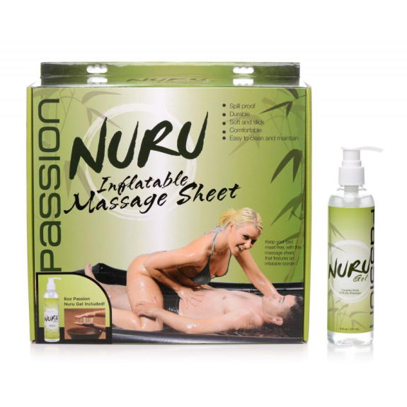 Passion Lubricants Nuru Opblaasbaar Sexlaken Met Nuru Ma