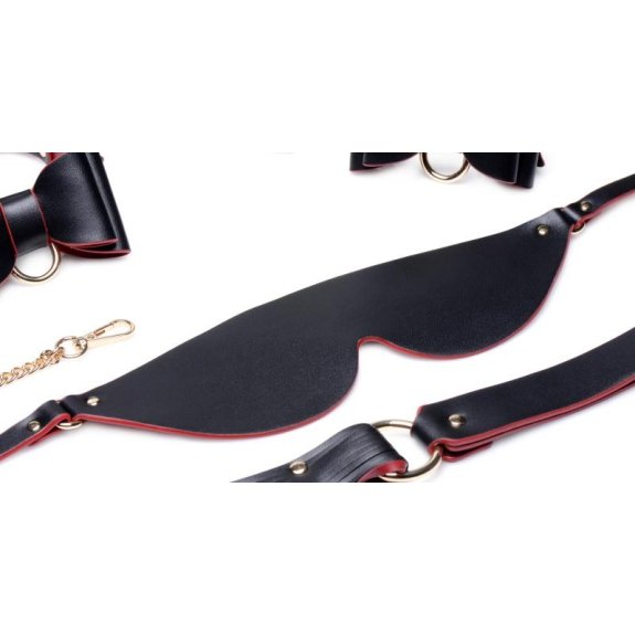 Master Series Bow - Luxe BDSM Set Met Reistas