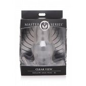 Master Series Clear View Holle Anaal Plug - X-Large