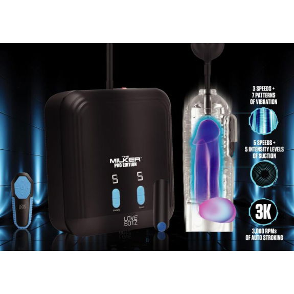 Lovebotz The Milker Pro Edition Automatische Masturbator